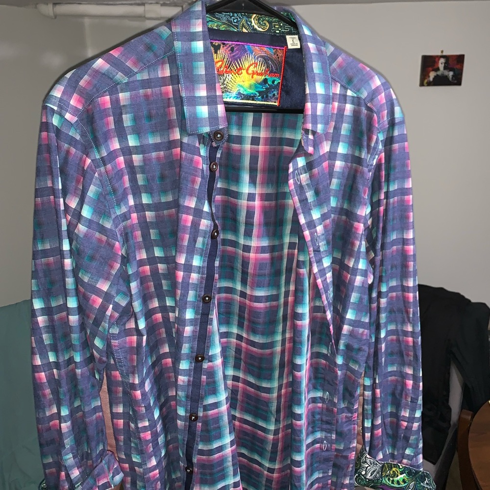 Classic Pattern Robert Graham Dress Shirt